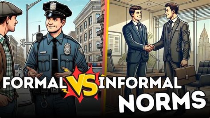 What are formal norms also known as?