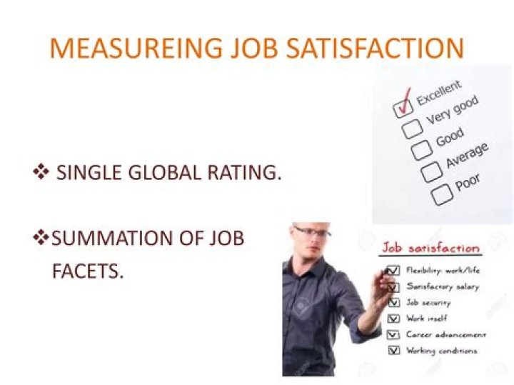 What are the different methods of measuring job satisfaction?