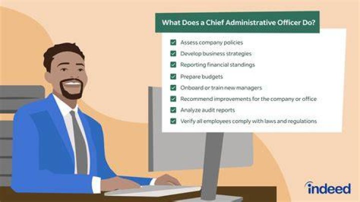 What are the responsibilities of an administrative officer?