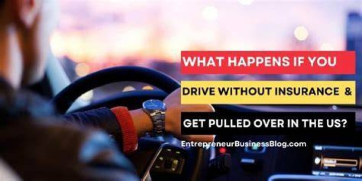 What happens if you get stopped with no car insurance?