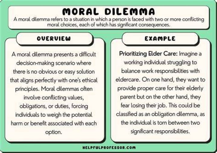 What is a dilemma choose best answer?