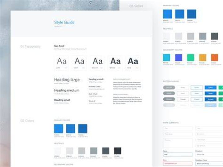 What is a style guide for a document?