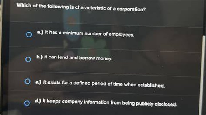 Which characteristic of a corporation is an advantage?