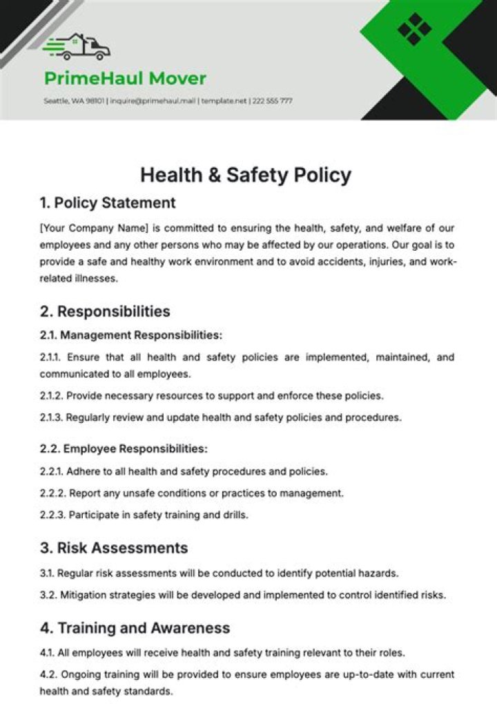 Why should a company have a written email policy?